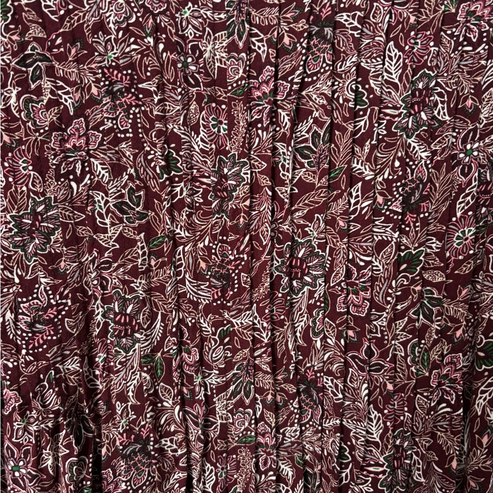 Lands' End Pleated Top 2X - Picture 2 of 4